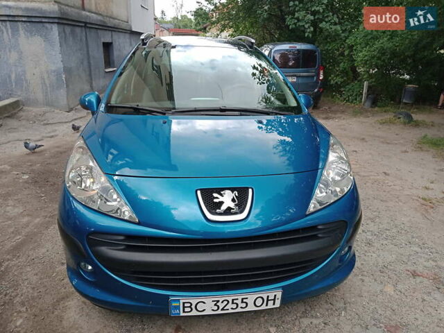 Синій Пежо 207, об'ємом двигуна 1.4 л та пробігом 225 тис. км за 4500 $, фото 1 на Automoto.ua