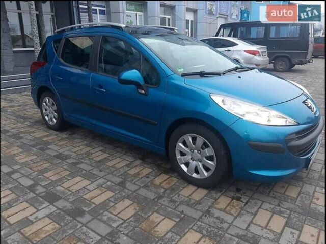 Синий Пежо 207, объемом двигателя 1.4 л и пробегом 240 тыс. км за 4500 $, фото 1 на Automoto.ua