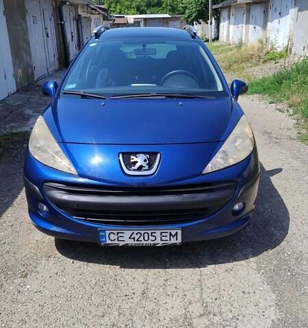 Синий Пежо 207, объемом двигателя 1.4 л и пробегом 187 тыс. км за 4500 $, фото 1 на Automoto.ua