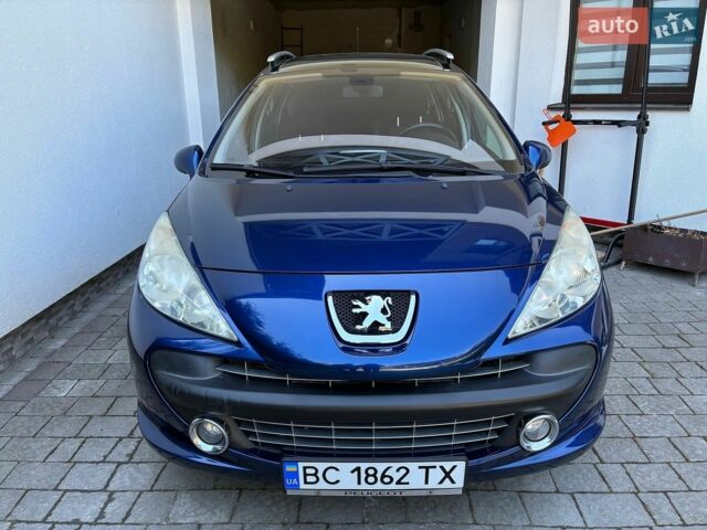 Синий Пежо 207, объемом двигателя 1.6 л и пробегом 98 тыс. км за 5900 $, фото 1 на Automoto.ua