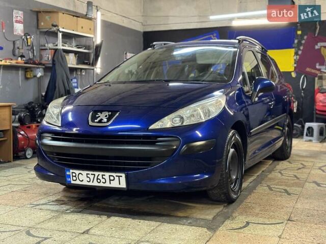 Синий Пежо 207, объемом двигателя 1.4 л и пробегом 250 тыс. км за 2750 $, фото 1 на Automoto.ua