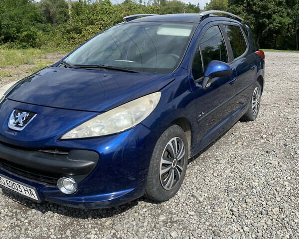 Синій Пежо 207, об'ємом двигуна 1.4 л та пробігом 185 тис. км за 3300 $, фото 1 на Automoto.ua