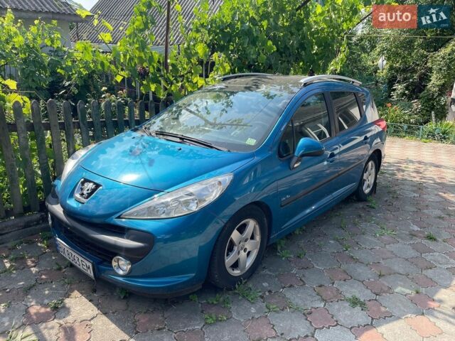 Синій Пежо 207, об'ємом двигуна 1.4 л та пробігом 168 тис. км за 4400 $, фото 1 на Automoto.ua