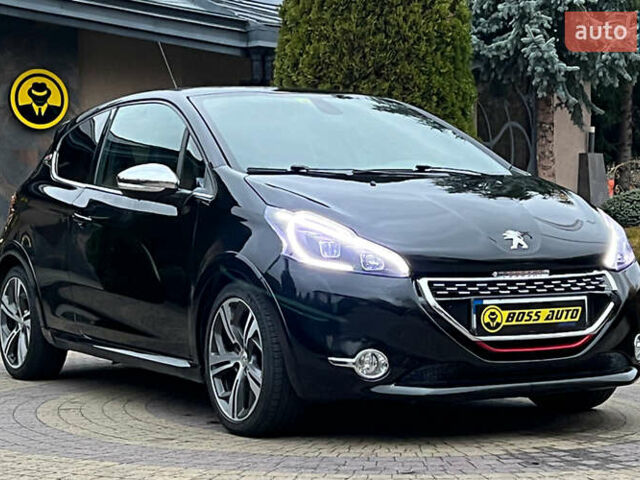 Черный Пежо 208, объемом двигателя 1.6 л и пробегом 130 тыс. км за 13650 $, фото 1 на Automoto.ua