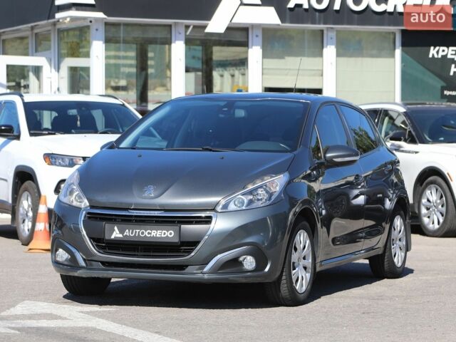 Сірий Пежо 208, об'ємом двигуна 1.2 л та пробігом 79 тис. км за 7300 $, фото 1 на Automoto.ua