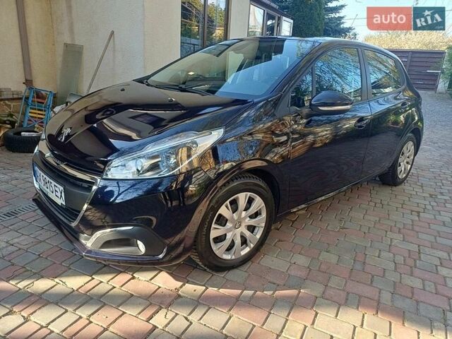 Синий Пежо 208, объемом двигателя 1.2 л и пробегом 59 тыс. км за 7500 $, фото 1 на Automoto.ua