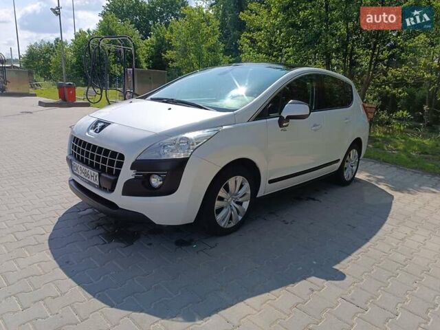 Белый Пежо 3008, объемом двигателя 2 л и пробегом 198 тыс. км за 9200 $, фото 1 на Automoto.ua