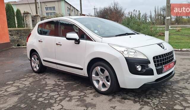 Белый Пежо 3008, объемом двигателя 1.6 л и пробегом 226 тыс. км за 8999 $, фото 1 на Automoto.ua