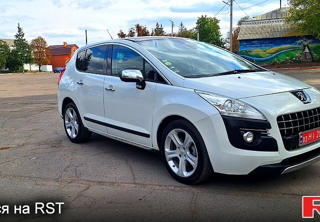 Білий Пежо 3008, об'ємом двигуна 2 л та пробігом 193 тис. км за 11900 $, фото 1 на Automoto.ua
