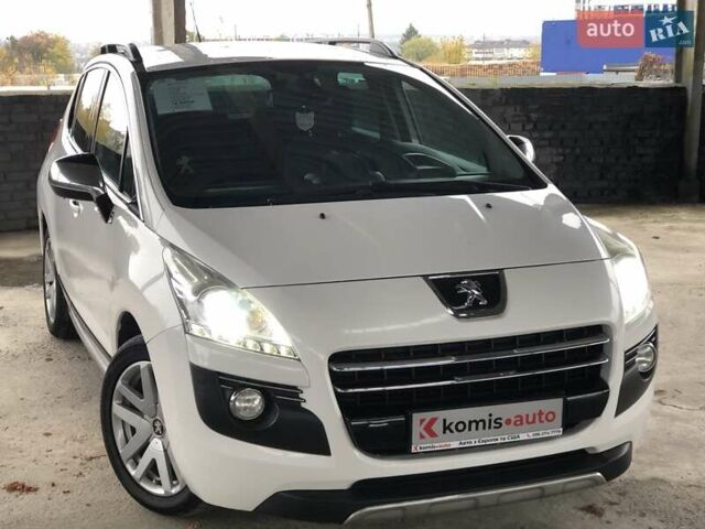 Белый Пежо 3008, объемом двигателя 2 л и пробегом 204 тыс. км за 9899 $, фото 1 на Automoto.ua