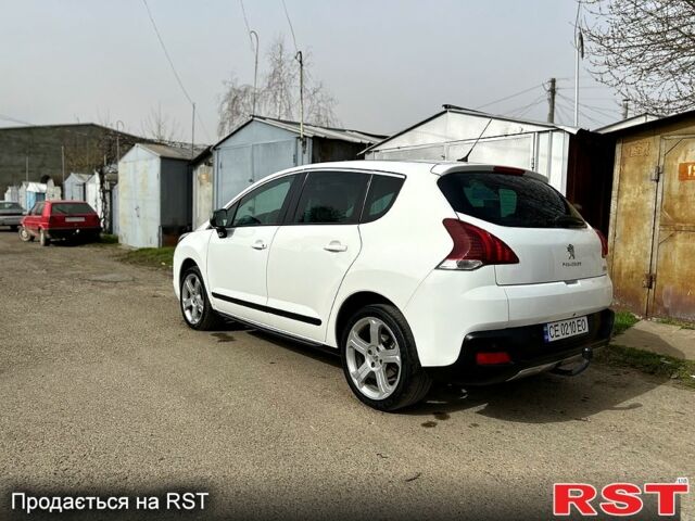 Белый Пежо 3008, объемом двигателя 1.6 л и пробегом 265 тыс. км за 10700 $, фото 1 на Automoto.ua