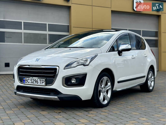 Белый Пежо 3008, объемом двигателя 2 л и пробегом 185 тыс. км за 12950 $, фото 1 на Automoto.ua