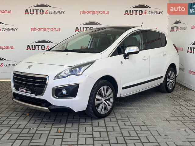 Белый Пежо 3008, объемом двигателя 1.6 л и пробегом 179 тыс. км за 13850 $, фото 1 на Automoto.ua