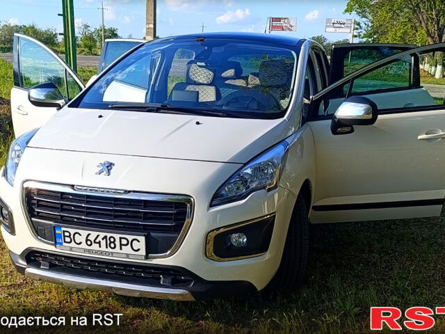 Белый Пежо 3008, объемом двигателя 1.6 л и пробегом 144 тыс. км за 14000 $, фото 1 на Automoto.ua