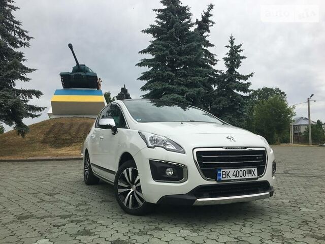 Білий Пежо 3008, об'ємом двигуна 2 л та пробігом 199 тис. км за 13777 $, фото 1 на Automoto.ua