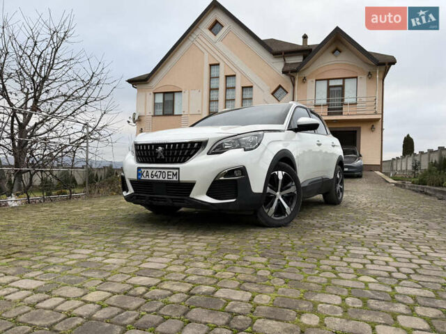 Белый Пежо 3008, объемом двигателя 2 л и пробегом 129 тыс. км за 19900 $, фото 1 на Automoto.ua
