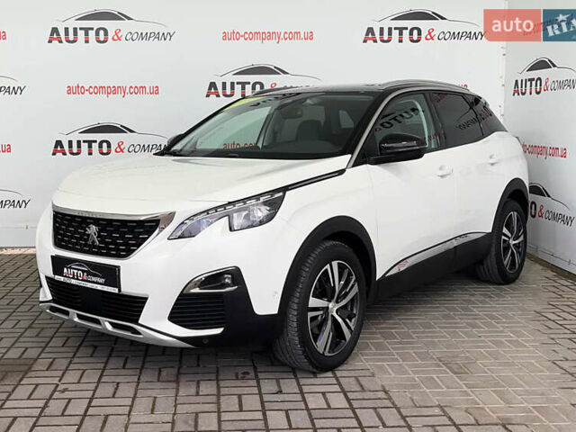 Белый Пежо 3008, объемом двигателя 1.5 л и пробегом 144 тыс. км за 20950 $, фото 1 на Automoto.ua
