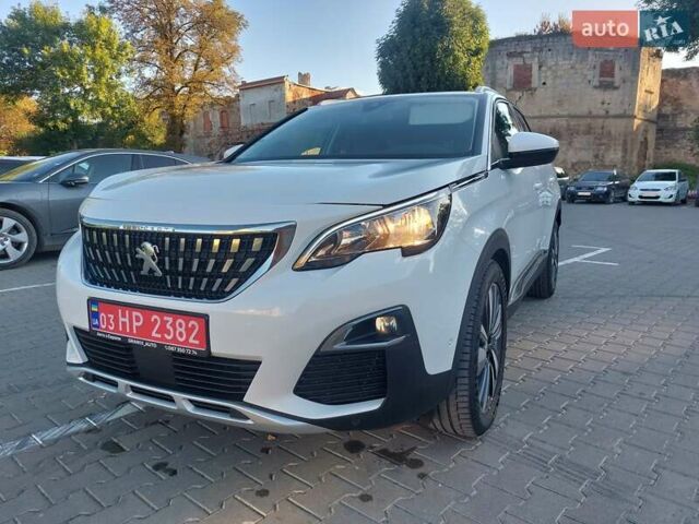 Білий Пежо 3008, об'ємом двигуна 1.5 л та пробігом 155 тис. км за 20750 $, фото 1 на Automoto.ua