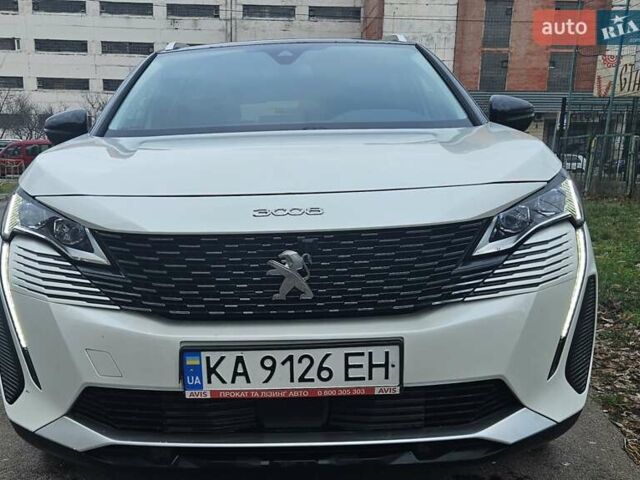 Белый Пежо 3008, объемом двигателя 2 л и пробегом 64 тыс. км за 27200 $, фото 1 на Automoto.ua