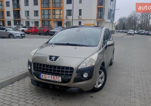 Бежевый Пежо 3008, объемом двигателя 1.6 л и пробегом 257 тыс. км за 8200 $, фото 1 на Automoto.ua