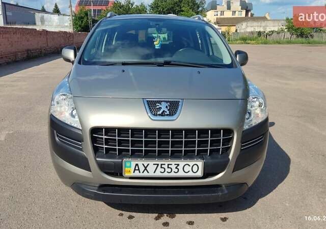 Бежевый Пежо 3008, объемом двигателя 1.56 л и пробегом 87 тыс. км за 9550 $, фото 1 на Automoto.ua