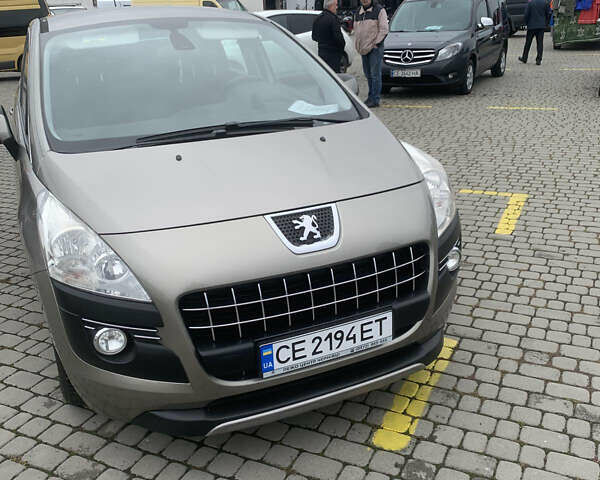 Бежевый Пежо 3008, объемом двигателя 1.56 л и пробегом 233 тыс. км за 9800 $, фото 1 на Automoto.ua