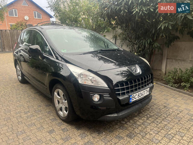 Черный Пежо 3008, объемом двигателя 1.6 л и пробегом 200 тыс. км за 7250 $, фото 1 на Automoto.ua