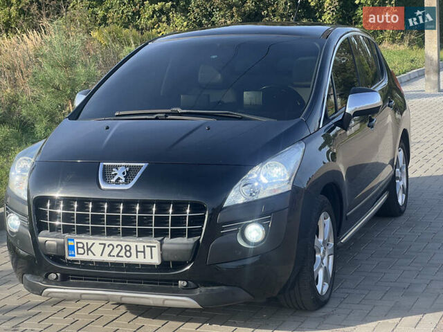 Черный Пежо 3008, объемом двигателя 2 л и пробегом 270 тыс. км за 8200 $, фото 1 на Automoto.ua