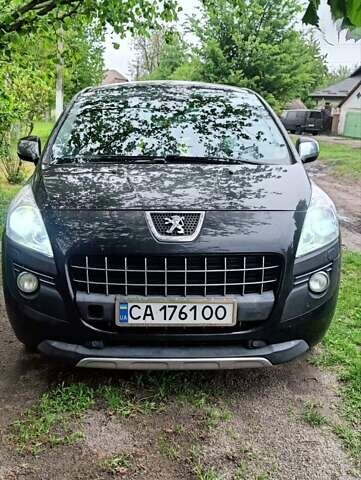 Черный Пежо 3008, объемом двигателя 2 л и пробегом 269 тыс. км за 8300 $, фото 1 на Automoto.ua