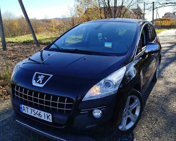 Черный Пежо 3008, объемом двигателя 1.6 л и пробегом 118 тыс. км за 8000 $, фото 1 на Automoto.ua