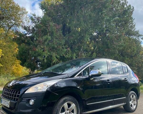 Чорний Пежо 3008, об'ємом двигуна 1.56 л та пробігом 196 тис. км за 8500 $, фото 1 на Automoto.ua