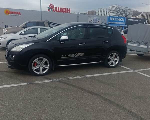 Черный Пежо 3008, объемом двигателя 2 л и пробегом 260 тыс. км за 10900 $, фото 1 на Automoto.ua