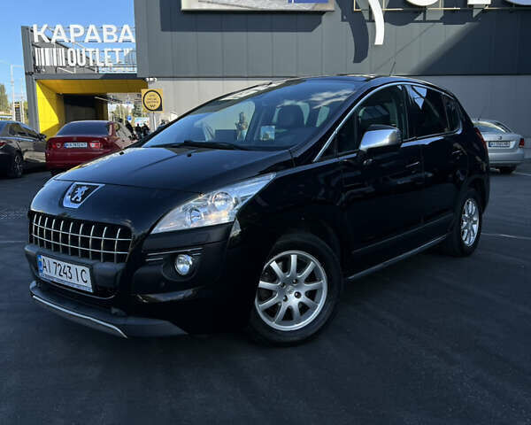 Чорний Пежо 3008, об'ємом двигуна 2 л та пробігом 239 тис. км за 8699 $, фото 1 на Automoto.ua