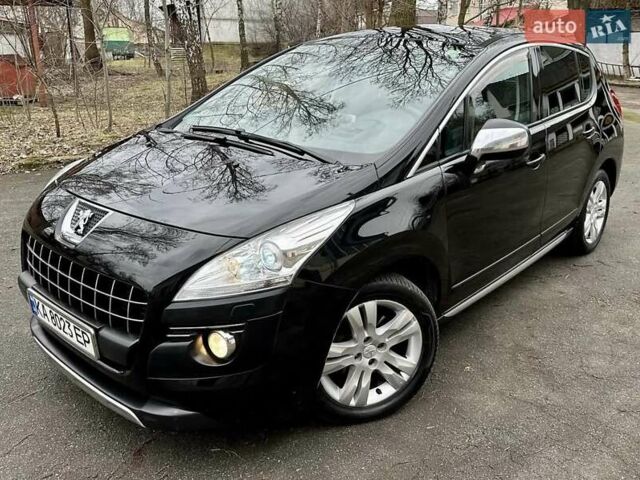 Чорний Пежо 3008, об'ємом двигуна 2 л та пробігом 239 тис. км за 10500 $, фото 1 на Automoto.ua