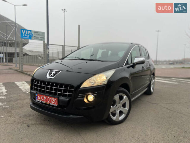 Черный Пежо 3008, объемом двигателя 1.6 л и пробегом 267 тыс. км за 7950 $, фото 1 на Automoto.ua