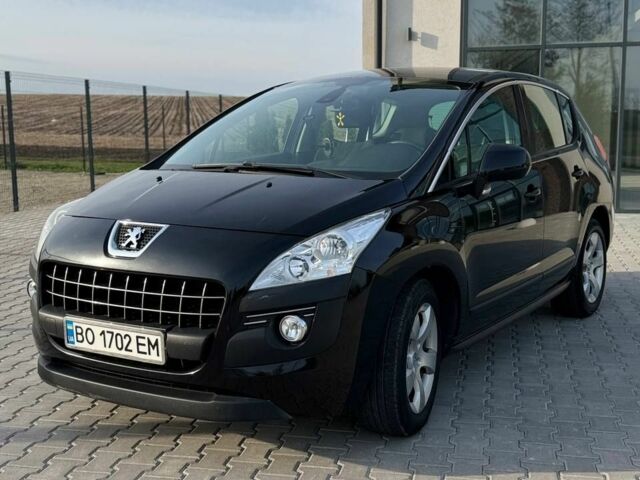 Черный Пежо 3008, объемом двигателя 1.6 л и пробегом 325 тыс. км за 8500 $, фото 1 на Automoto.ua