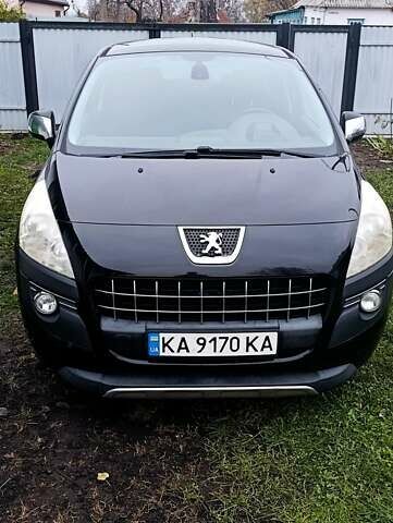 Черный Пежо 3008, объемом двигателя 2 л и пробегом 280 тыс. км за 8300 $, фото 1 на Automoto.ua