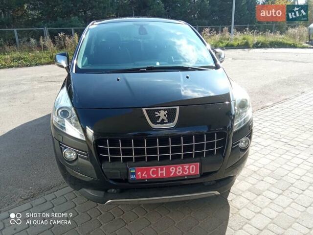 Черный Пежо 3008, объемом двигателя 1.6 л и пробегом 260 тыс. км за 8100 $, фото 1 на Automoto.ua