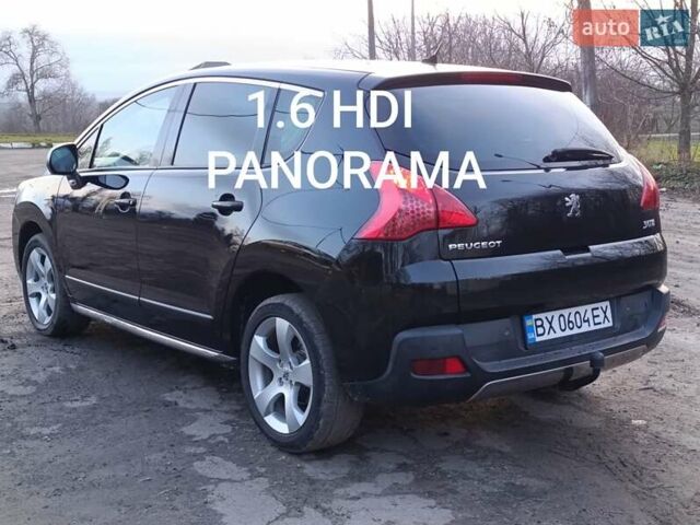 Чорний Пежо 3008, об'ємом двигуна 1.6 л та пробігом 289 тис. км за 7999 $, фото 1 на Automoto.ua