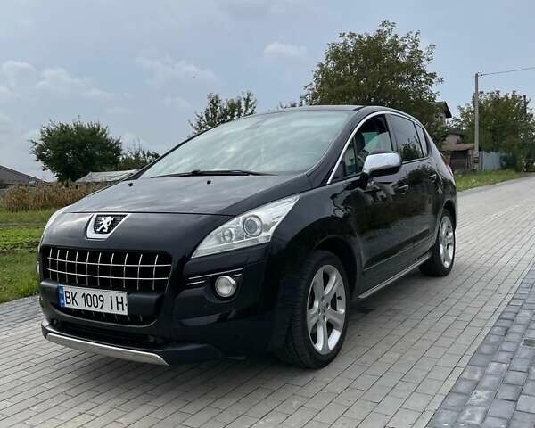 Черный Пежо 3008, объемом двигателя 2 л и пробегом 281 тыс. км за 8200 $, фото 1 на Automoto.ua