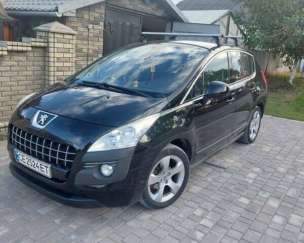 Чорний Пежо 3008, об'ємом двигуна 1.6 л та пробігом 210 тис. км за 7150 $, фото 1 на Automoto.ua