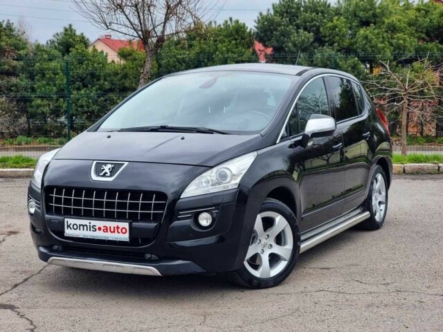 Черный Пежо 3008, объемом двигателя 1.6 л и пробегом 192 тыс. км за 8999 $, фото 1 на Automoto.ua