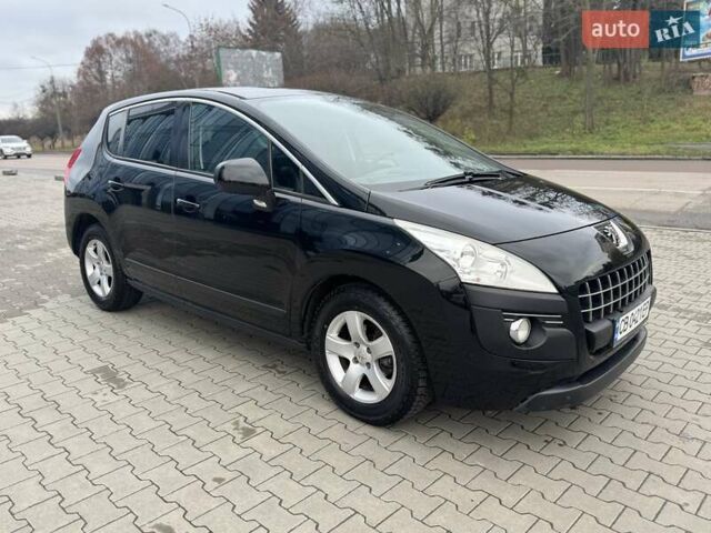 Черный Пежо 3008, объемом двигателя 1.56 л и пробегом 195 тыс. км за 7800 $, фото 1 на Automoto.ua