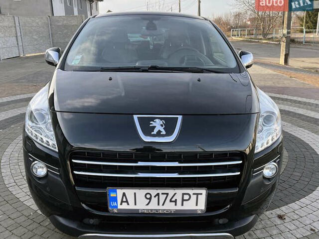 Чорний Пежо 3008, об'ємом двигуна 2 л та пробігом 268 тис. км за 10573 $, фото 1 на Automoto.ua