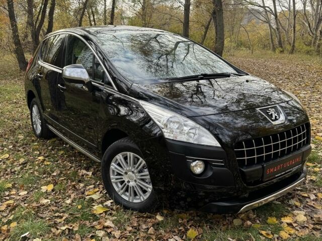 Черный Пежо 3008, объемом двигателя 1.6 л и пробегом 144 тыс. км за 9950 $, фото 1 на Automoto.ua