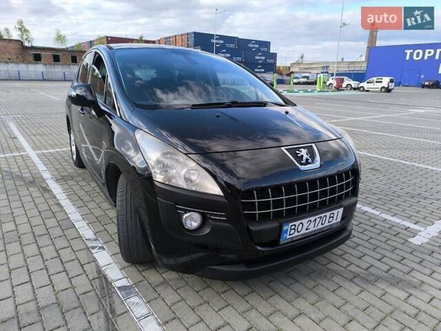 Чорний Пежо 3008, об'ємом двигуна 1.56 л та пробігом 206 тис. км за 9550 $, фото 1 на Automoto.ua