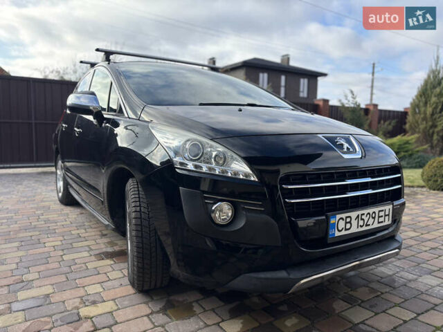 Черный Пежо 3008, объемом двигателя 2 л и пробегом 211 тыс. км за 10900 $, фото 1 на Automoto.ua
