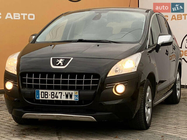 Черный Пежо 3008, объемом двигателя 1.6 л и пробегом 245 тыс. км за 9900 $, фото 1 на Automoto.ua