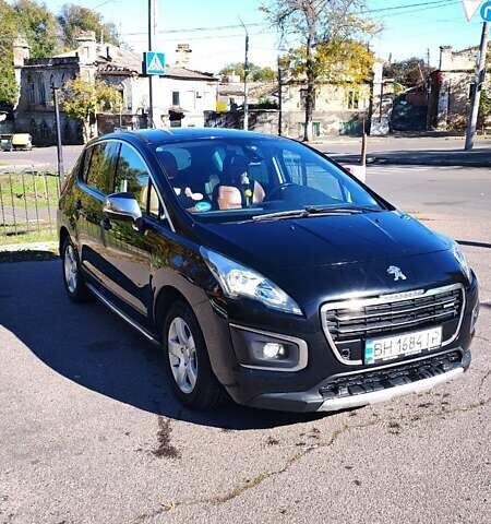 Чорний Пежо 3008, об'ємом двигуна 2 л та пробігом 263 тис. км за 10814 $, фото 1 на Automoto.ua