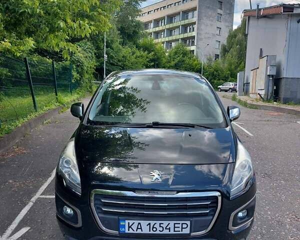 Чорний Пежо 3008, об'ємом двигуна 1.56 л та пробігом 228 тис. км за 11200 $, фото 1 на Automoto.ua